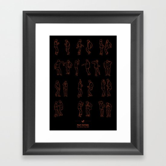 Pulp Fiction Framed Art Print