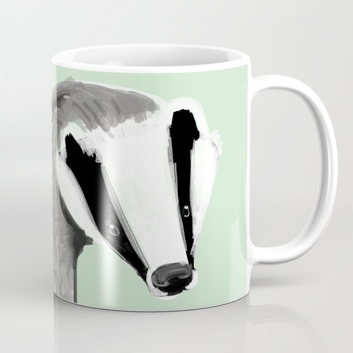 Adorable Badger ( Meles meles ) Coffee Mug