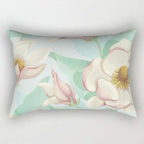 magnolia bloom - fairy version Rectangular Pillow