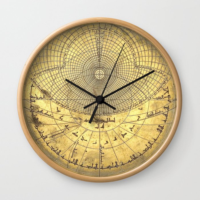 Astrolabe Wall Clock
