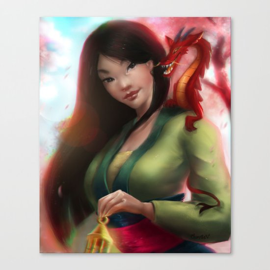 Mulan Canvas Print