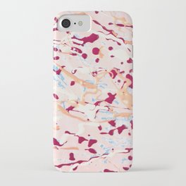 Elements Red Abstract iPhone Case