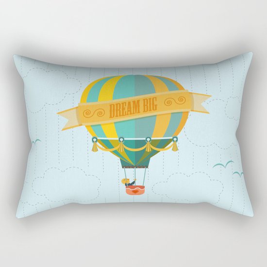Dream Big Rectangular Pillow
