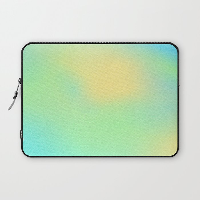 AURA | Amor Fati | Calm Positive Energy | Pastel Gradient Art Laptop Sleeve