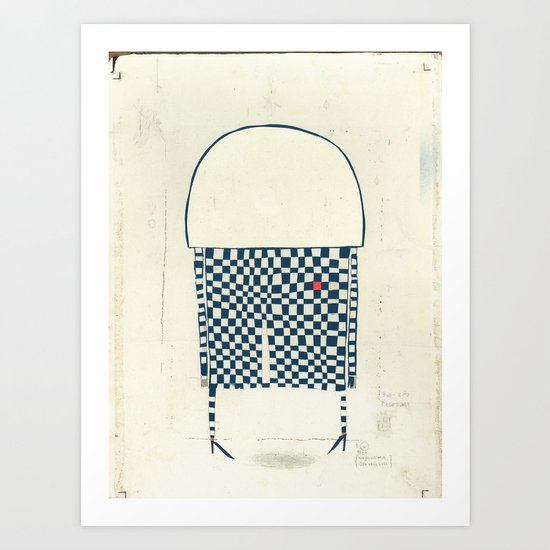 Life is not easy Art Print