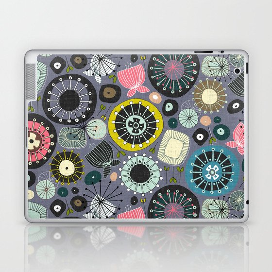 blooms amethyst Laptop & iPad Skin