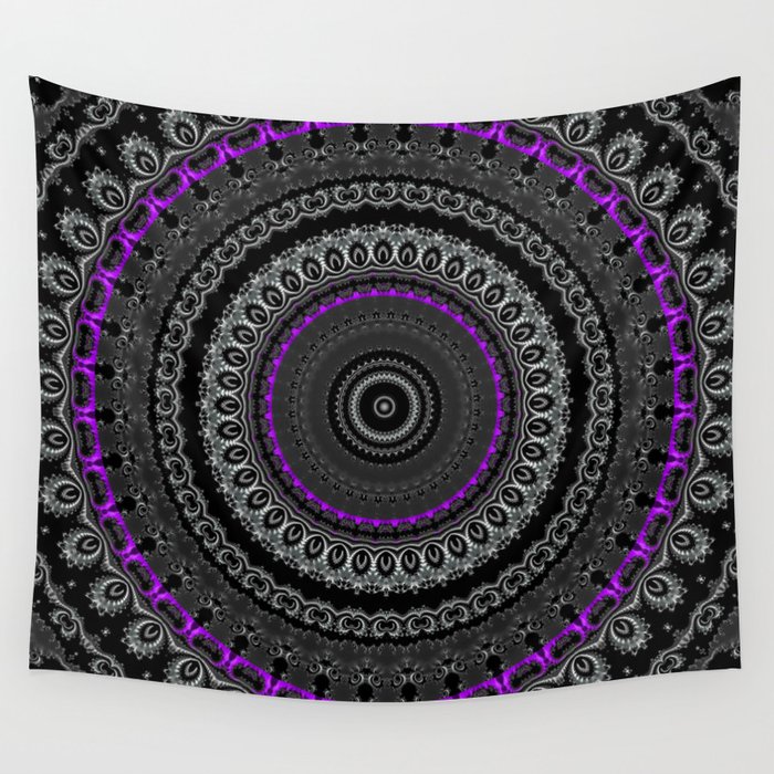 Purple and black tapestry store