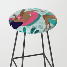 Summer girls Bar Stool