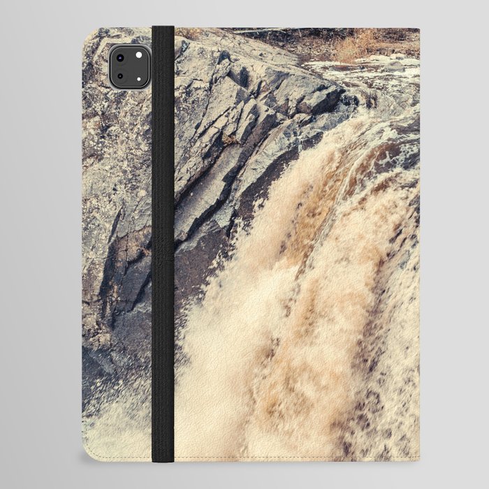 Waterfall in Minnesota iPad Folio Case