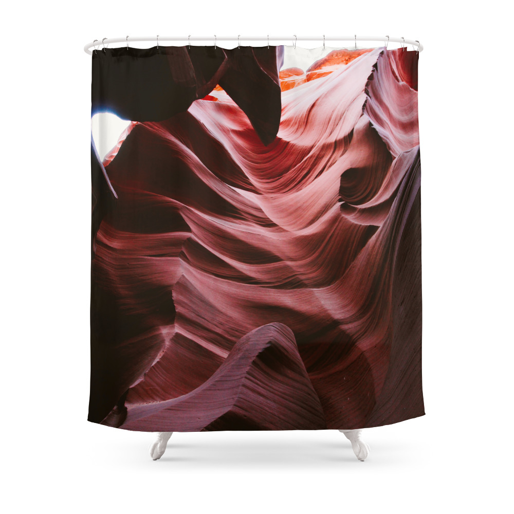 Canyon Vibes Shower Curtain by ajschmid19