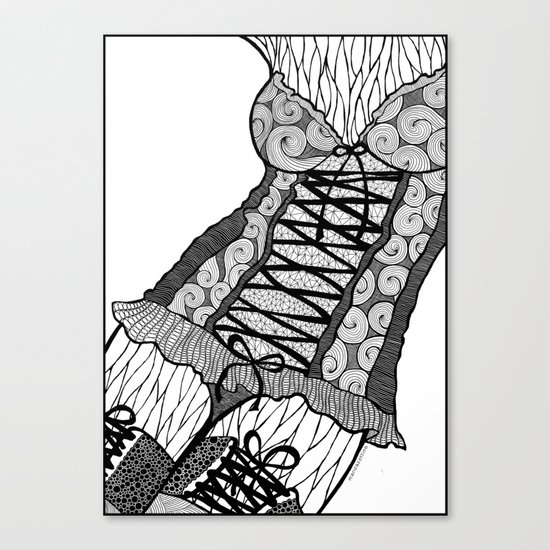 La femme n.5 Canvas Print