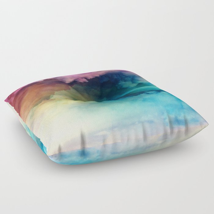 Rainbow Dreams Floor Pillow