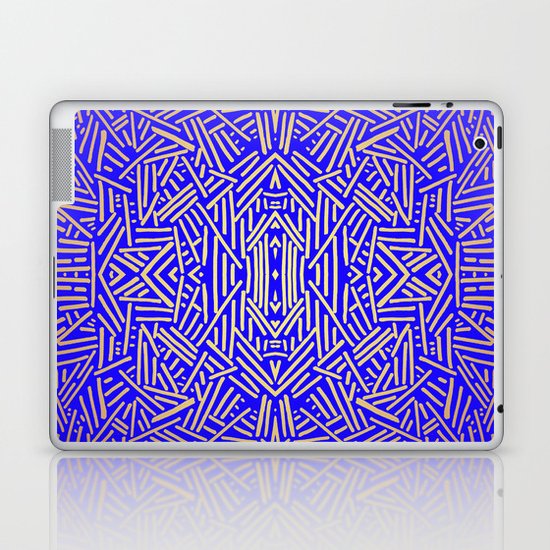 Radiate (Yellow/Ochre Royal) Laptop & iPad Skin