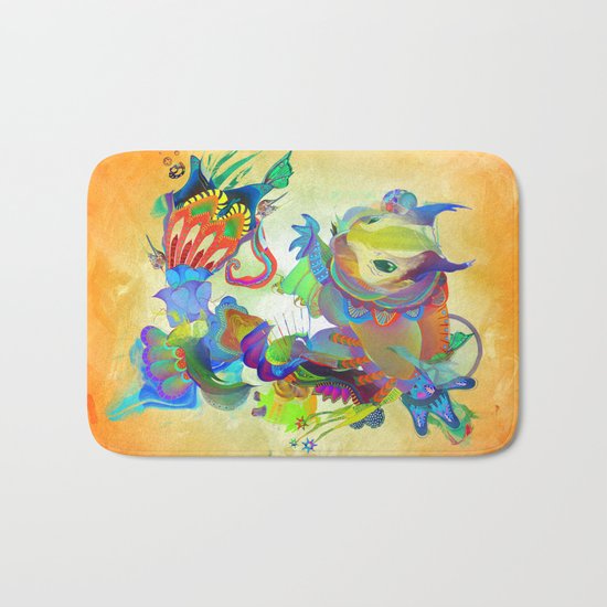 Locus Dahlia Bath Mat