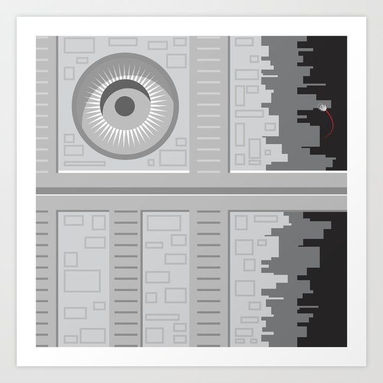 Death Star - Starwars Art Print