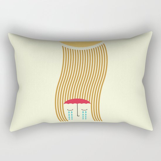 sun-rain Rectangular Pillow