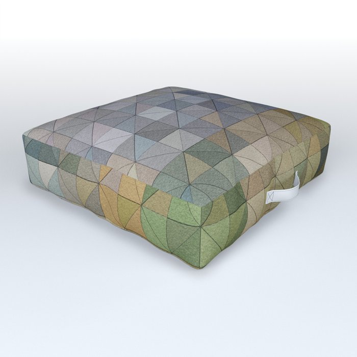 PAPER CRYSTAL / Spring Outdoor Floor Cushion