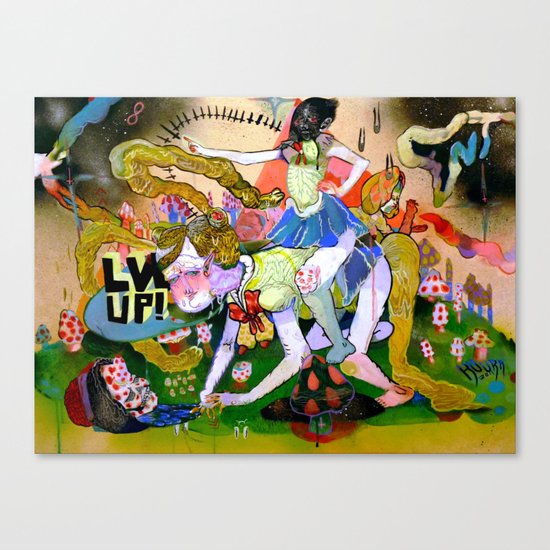 lvl up Canvas Print