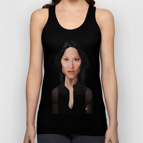 Celebrity Sunday - Lucy Liu Unisex Tank Top
