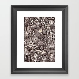 The Party Framed Art Print