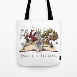Reading is Fantastic Tote Bag
