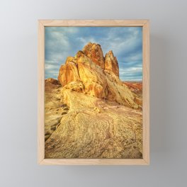 Valley Rock Framed Mini Art Print