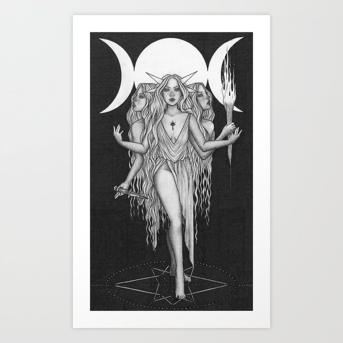 Hecate Art Print