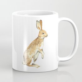 Watercolor Bunny Rabbit Coffee Mug