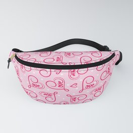 Valentine Hearts of Love Fanny Pack