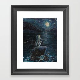Starry Sea Framed Art Print