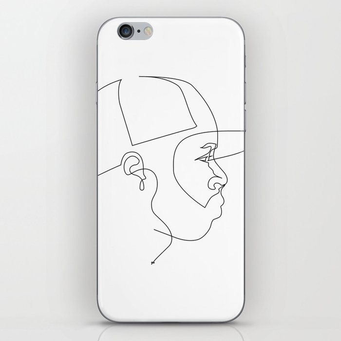 One Line For Dilla iPhone Skin