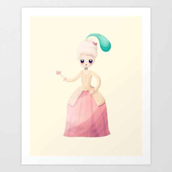 Let Them Eat Cake Art Print