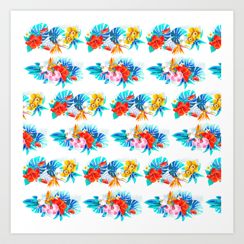summer floral print
