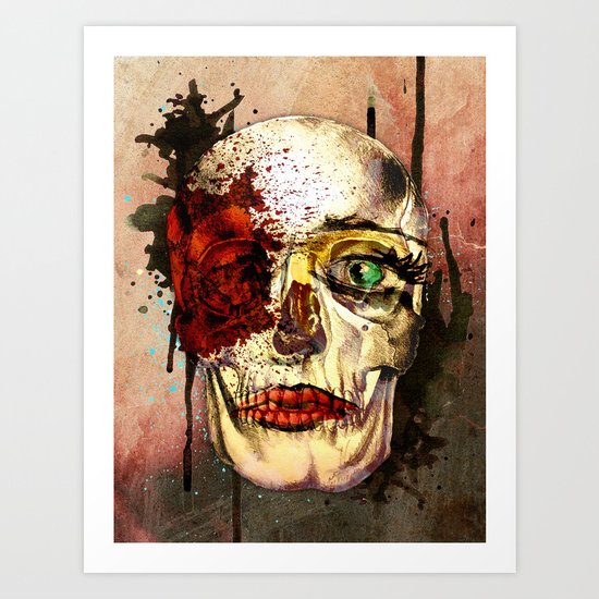 skull3 Art Print