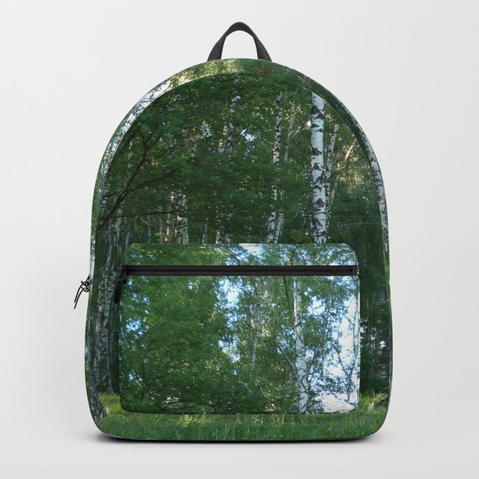 Russia Photography - Beautiful Forest In Russia Backpack