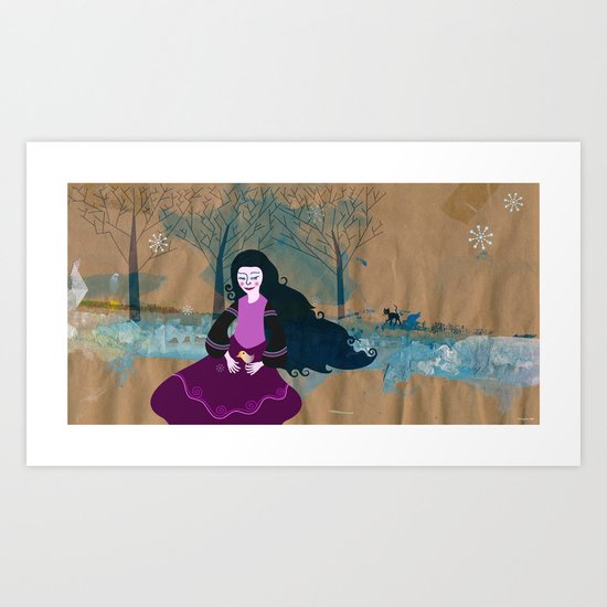 wintergirl Art Print