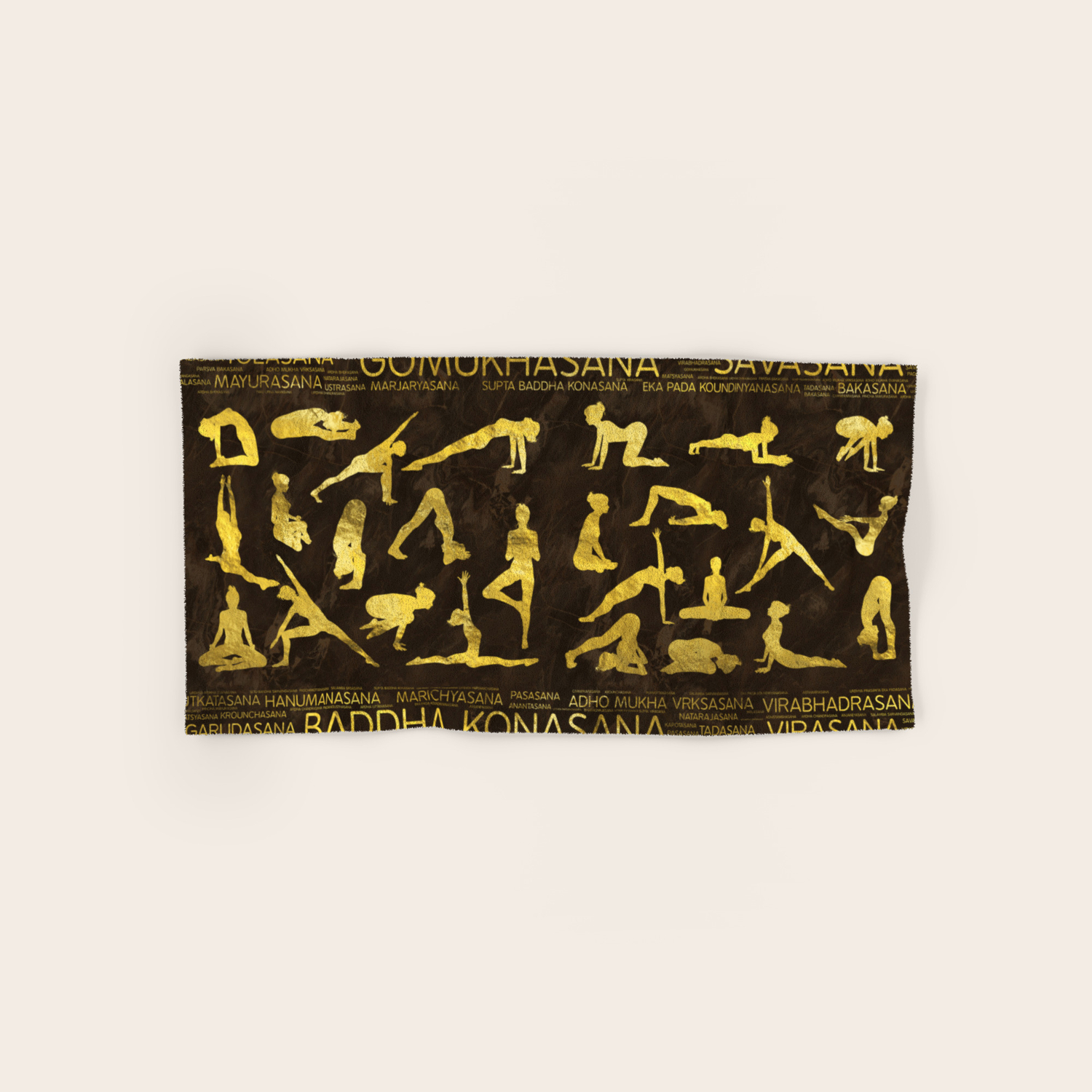 Gold Yoga Asanas Poses Sanskrit Word Art Hand Bath Towel By K9printart Society6 Did you scroll all this way to get facts about sanskrit word? society6