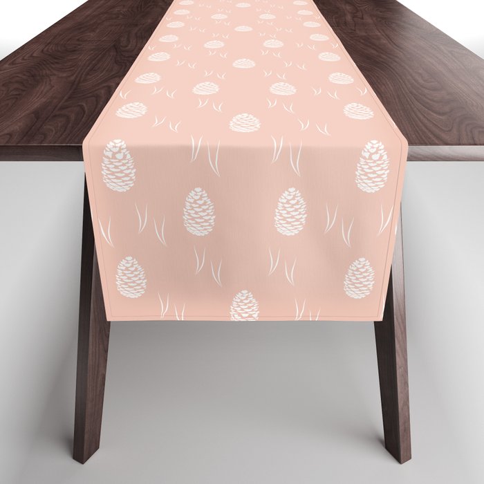 Pinecones (Graze Pink) Table Runner