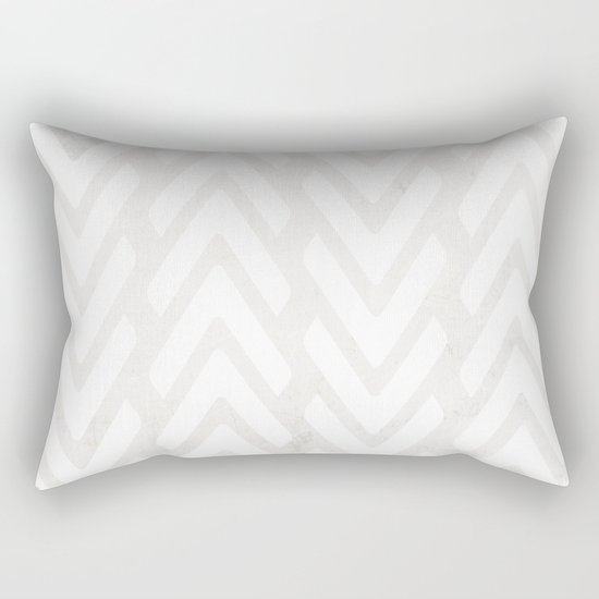 Chevron Tracks Rectangular Pillow