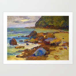 Wassily Kandinsky "Sestri - on the beach" (1905) Art Print | Beach, Russianart, Masterpiece, Vassilykandinsky, Artmasters, Kandinsky, Arthistory, Abstractart, Expressionism, Masters 