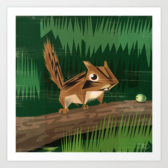 Chip Chip Art Print