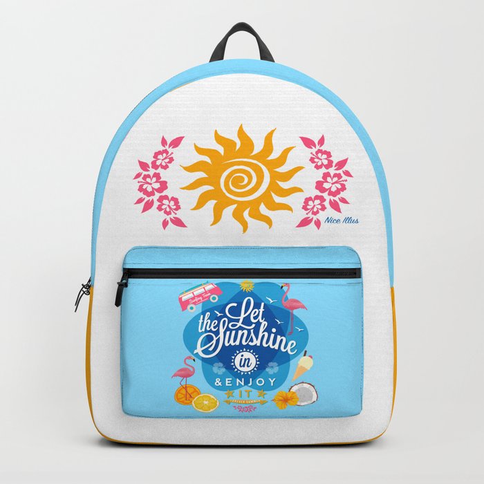 Let the Sunshine in No.2 Backpack
