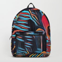 Abstract forrest Backpack