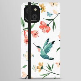 Hummingbirds iPhone Wallet Case
