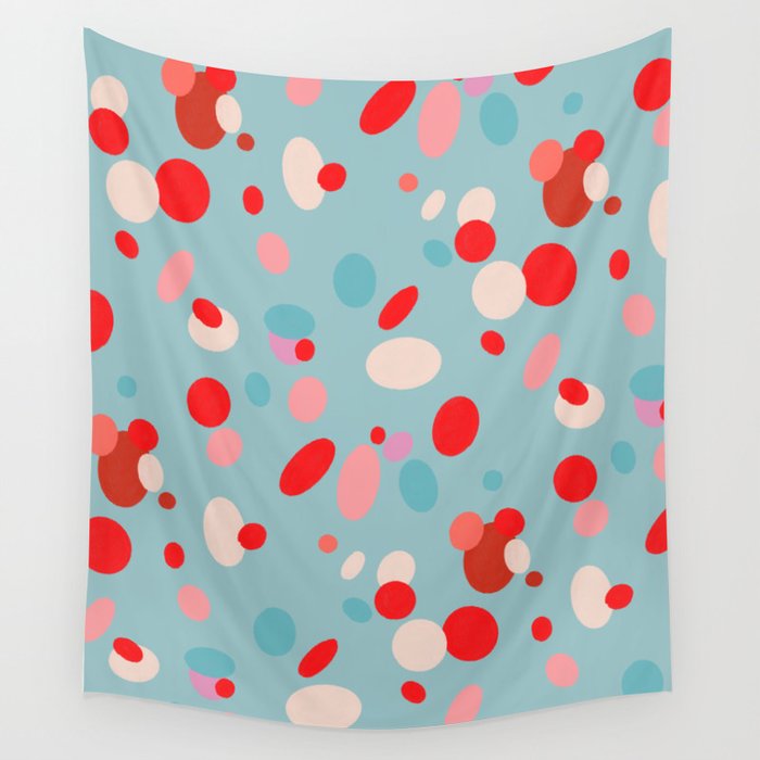 Lollypop Ovals Wall Tapestry