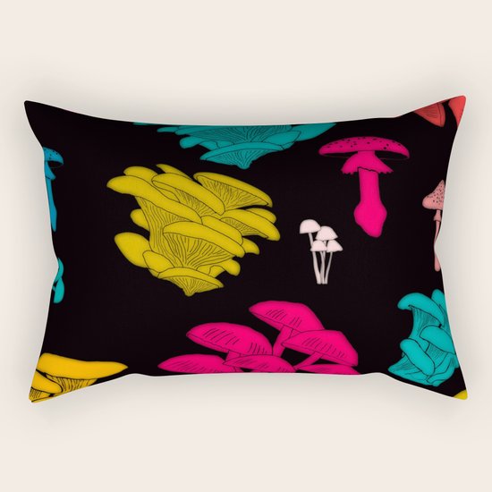 Mushroom Rectangular Pillow