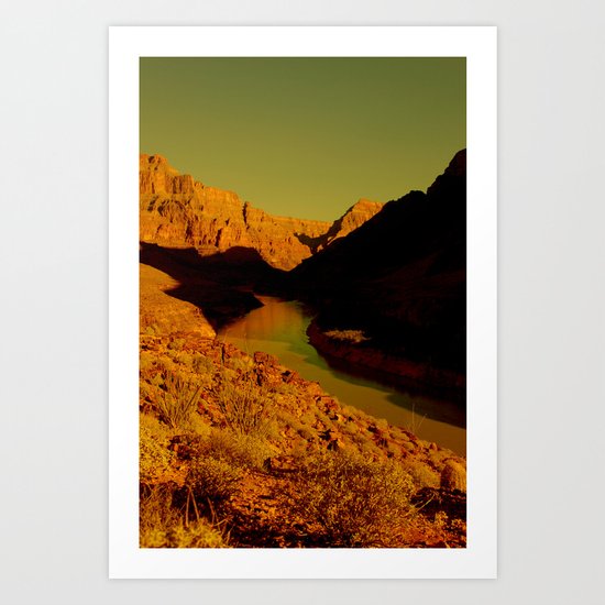 CowBoyLand Art Print