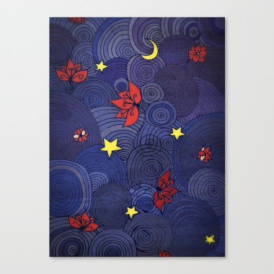 Lotus Sky Canvas Print