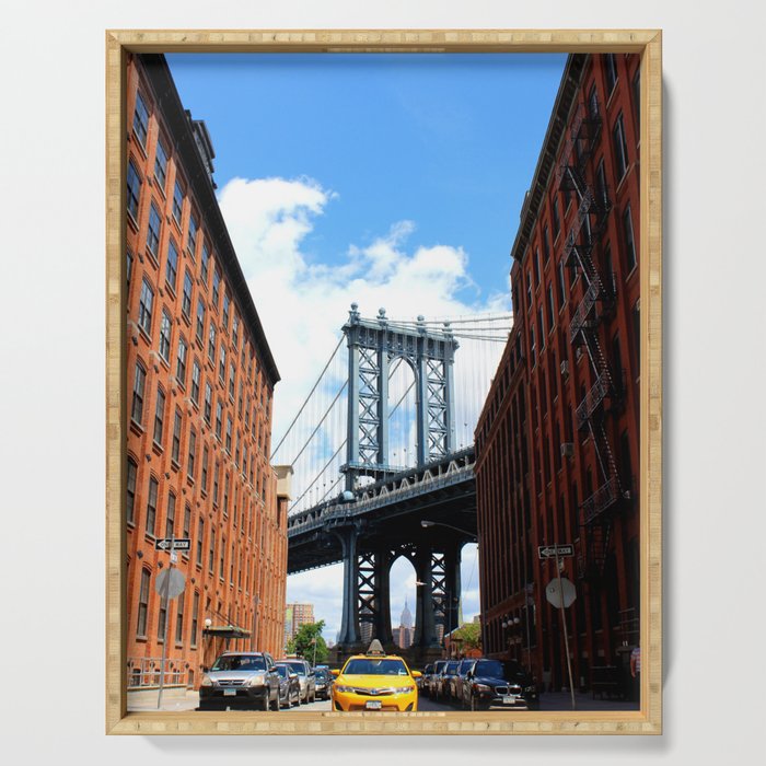 That Brooklyn View - The Empire Peek Serving Tray