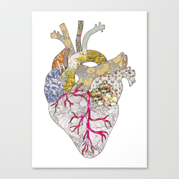 My Heart Is Real Canvas Print